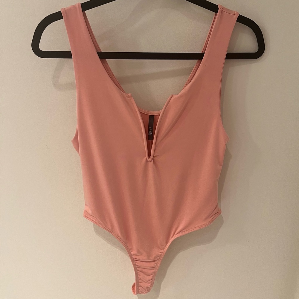 Pink Women's Bodysuit Size Medium Sleeveless